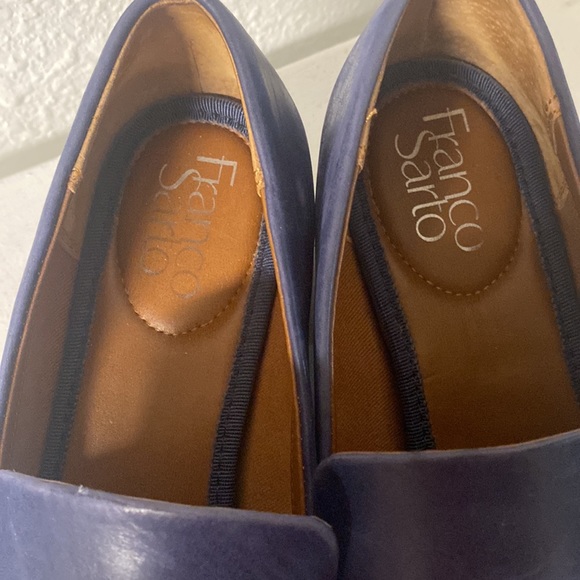 Franco Sarto Women’s Loafers Pointed Toe Leather Upper - Picture 4 of 4